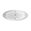 400mm LED Crystal Oval Ceiling Light